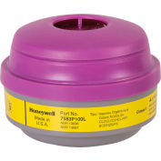 Honeywell North 7583P100L Organic Vapor/Acid Gas Cartridge & P100 Filter, 2/Pk - Pkg Qty 12