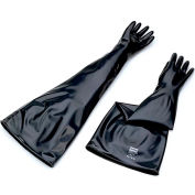 Gants résistants aux produits chimiques Honeywell®, butyle, calibre 15, épaisseur 15 mil, taille 9-3/4, noir