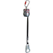 Miller® Turbo T-Bak™ 7.5'L Fall Limiter, Aluminum Twist-Lock Carabiner, MFLT-3/7.5FT
