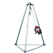 Honeywell Miller MightEvac Complete Confined Space System W/ Emergency Retrieval, 50'L, Alum/SS