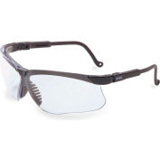 Uvex® S3200HS Genesis Anti Fog Safety Glasses, Black Frame, Clear Lens