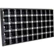 Hydrofarm CK64005 50-Cell Square Plug Flat Insert Hydroponic Seeding Tray