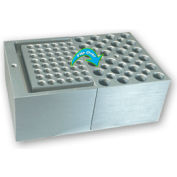 Benchmark Scientific Quick-Flip Block, 24 x 1,5 ml ou 32 x 0,2 ml et 14 x tubes de 0,5 ml