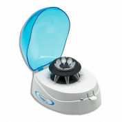 Benchmark Scientific MyFuge™ Mini Centrifugeuse, Couvercle Bleu, avec 2 Rotors, 100-240V (prise US)