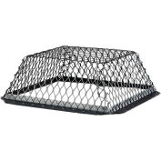 HY-C Roof VentGuard Black-Painted Galvanized Steel 16" x 16" x 6" 3 Pack - RVG1616-3G