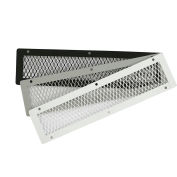 HY-C soffite évents peint gris galvanisé acier 4 "x 16" - VG0416G - 1G