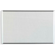 Iceberg Perforated Steel Magnetic and Tackable Bulletin Board - White - 24" x 38"