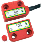 IDEM 114015 MPR Magnetic Non Contact Switch, Cable Left, 10M, 2NC 1NO
