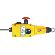 IDEM 142027B GLS remplacement couvercle, 110/120 v c.a., Die Cast, jaune