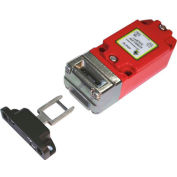 IDEM 203008F-SS KM Tongue Interlock Switch-Flat Act, 3NC 1NO, 1/2NPT, SSHead