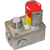 IDEM 232024-A ESL-SS(LP) interrupteur d’arrêt d’urgence W/LED, 2NO 2NC, SS