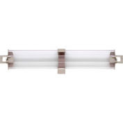MetroMax 4 Solid Clear Stackable Shelf Ledge - Retour - 24"W x 4"H