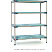 Metro, MetroMax 4, 4 Tier, Polymer Starter Unit, 60"W x 24"D x 63"H