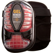 Impacto 865-00 Knee Pad Gel Comfort All Terrain Extended Style, Copolymer Raised Cover, Gel Support