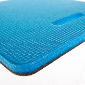Tapis d’agenouillement Impacto, 14 » X 13 » X 1 », mousse cellulaire fermée dense imperméable à l’eau, poignée de transport intégrée