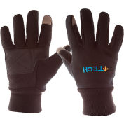 Impacto ITECH Lrg Winter Touchscreen Glove, Polar Fleece, Full Finger, Conductive Fabric Index/Thumb
