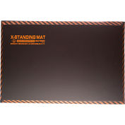 Tapis debout Impacto X, 16 " X 28 « , bords de sécurité, mousse imperméable à l’eau, répond à la norme d’inflammabilité