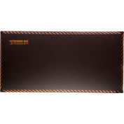Tapis debout Impacto X, 18 " X 36 « , bords de sécurité, mousse imperméable à l’eau, répond à la norme d’inflammabilité