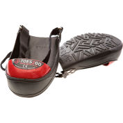 Impacto TOES2GO Med 8-13 Steel Toe Cap, Flexible & Pliable PVC Overshoes, 100 % Waterproof