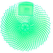 Impact Eclipse™ Deodorizing Urinal Screen - Cucumber Melon - 149736 - 36/Case