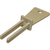 Key for Mounting Bracket for Bemis® 5-Quart & 2-Gallon Sharps Containers, Beige - Pkg Qty 10