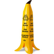 Impact Products Banana Cone Wet Floor Sign, 3 Ft - Trilingual English/Spanish/French - B1101 - Pkg Qty 3
