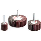Superior Abrasives 24791 Flap Wheel Mandrel 3/8 x 3/8 x 1/8 Aluminum Oxide Medium - Pkg Qty 10
