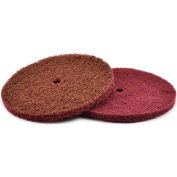Abrasifs supérieure 34470 S Cond Satin HS disque 1/2" trou 6" oxyde d’aluminium moyen, qté par paquet : 25
