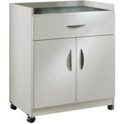 Ironwood Deluxe Machine Stand, 30" W x 19-5/8 « D x 36-1/8 » H, gris