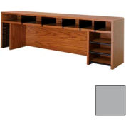 Bureau principal organisateur CD Storage - 58" W x 12 « D x 18 » H gris