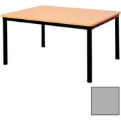 Rectangle Library Table - 72"W x 48"L x 29"H Gray