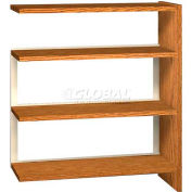 42" Single Face Shelving Adder - 36"W x 12-1/4"D x 40-7/8"H Oiled Cherry