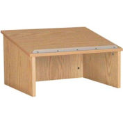 Podium dessu de table / pupitre - 24" W x 19-3 / 4" D x 13-3 / 4 « H chêne naturel