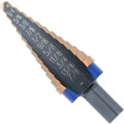 Unibit Cobalt Step Drill-4 12 trou tailles (3/16"-7/8 »), 1/16 » incréments