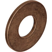 Oilube® Powdered Metal Thrust Washer 102402, Bronze SAE 841, 1/4"ID X 1/2"OD X 1/16" Thick
