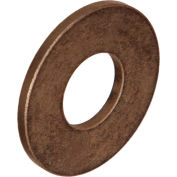 Oilube® Laveuse à poussée en métal en poudre 202427, Bronze SAE 841, 2"ID X 3"OD X 1/8 » Épaisseur