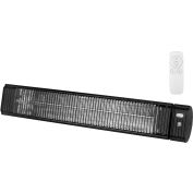 Aura Carbon Series Infrared Heater - 3.0KW 240V With Remote Control - Black