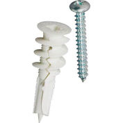 ITW EZ Ancor 11353A - Twist-N-Lock 50 lb auto perçante Drywall ancre - Made In USA - paquet de 6