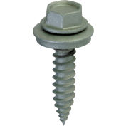 Toiture vis - #9 x 1-1/2 "- tête hexagonale - paquet de 100 - ITW Teks® 21404