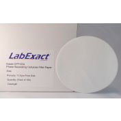 LabExact Grade CFP1234 PhaseSeparating Cellulose Filter Paper 15 cm Dia., 11 um, 100 PK