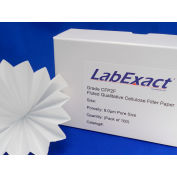 LabExact Grade CFP2F Qualitative Cellulose Filter Paper 0,17 mm Thick, 15 cm Dia., 8 um, 100 PK