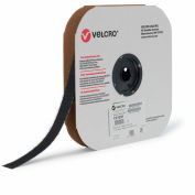 VELCRO® Brand Black Hook With Acrylic Adhesive 1" x 75'