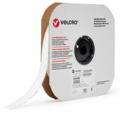 VELCRO® Brand White Loop With Acrylic Adhesive 1" x 75'