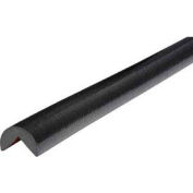 Knuffi 90-Degree Corner Bumper Guard, Type A, 196-3/4"L x 1-9/16"W, Black, 60-6700-3
