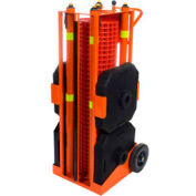 Psz-SLM Portable Safety Zone, 100' Sécurité Orange Clôture