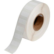 Brady® J20-59-7425J BradyJet™ Étiquette polypropylène 1"H x 0,5"W 2000/Roll, Blanc