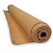 BOEN Privacy Netting W/Reinforced Grommets, 6' x 20', Beige - PN-30054