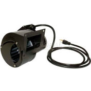 J&D Shaded Pole Blower VBM148A-PC, Square Opening, with Damper Door and Cord, 148 CFM, 115V