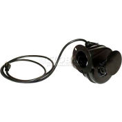 J&D PSC Inflation Blower VBM60A-PC, Round Opening, with Damper Door and Cord, 60 CFM, 115V