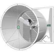 Ventilateur d’échappement anti-tempête 55 » 10 » économe en énergie VSA55G3C11E 1 HP 475 RPM 1 PH Pales galvanisées